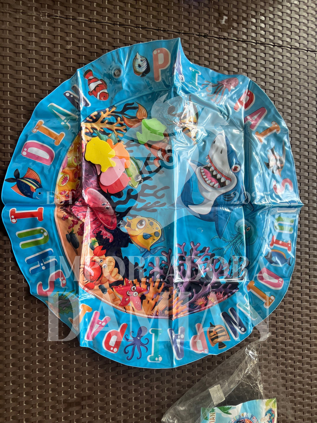Tapete Juego Sensorial De Agua Para Bebe